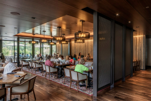 Continental Dining with People